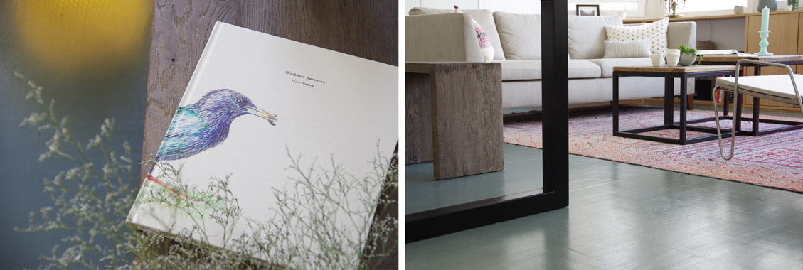 parquet vert de gris dessin oiseau thorbjorn sorensen